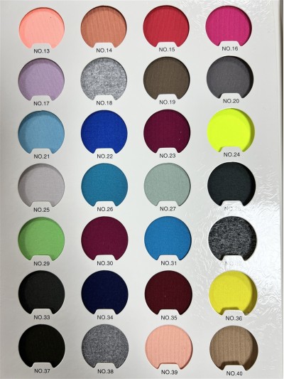 DG-BT recycled milk silk stretch frame 95% recycled polyester 5% spandex 210g/㎡ front view DG-BT recycled milk silk stretch frame 95% recycled polyester 5% spandex 210g/㎡ front view